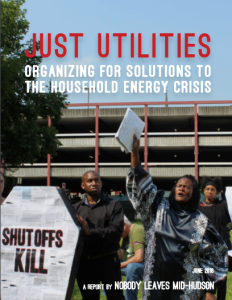 JUST UTILITIES: ORGANIZING FOR SOLUTIONS TO THE HOUSEHOLD ENERGY CRISIS